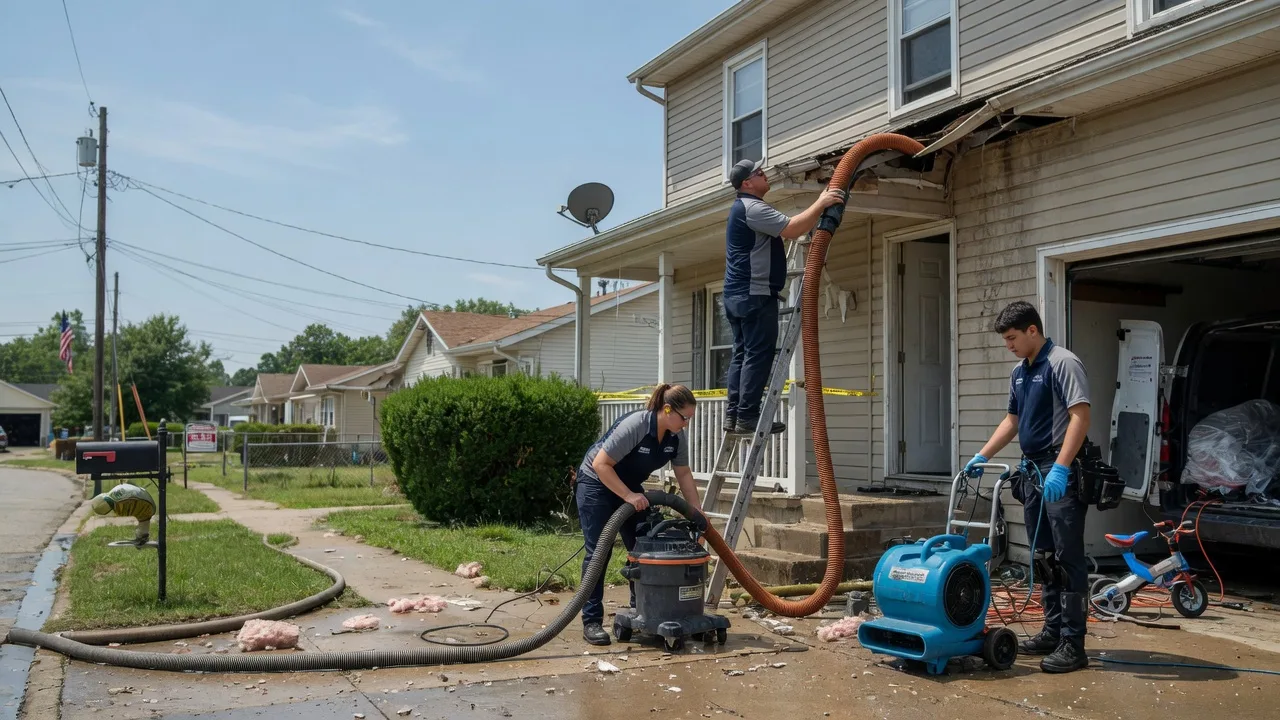 Water Damage Restoration in Manns Choice, PA near me